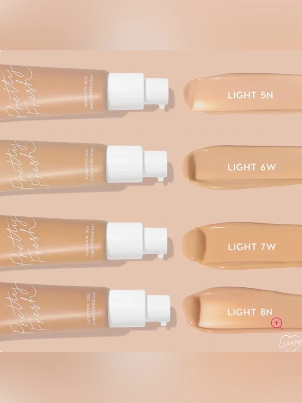 Colourpop Pretty Fresh Tinted Moisturizer in 6W